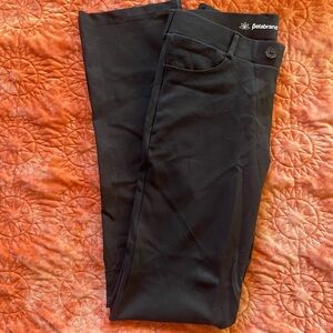 Betabrand 7 pocket straight leg dress pants yoga pants size medium long